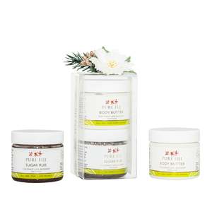 Xmas Mini Body Butter & Sugar Rub Moringa