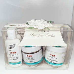 Pure Fiji: Pedicure Spa Box Moringa