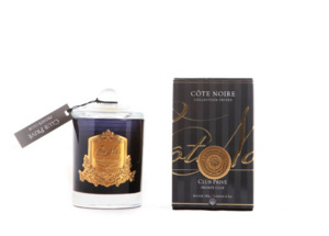 CÔTE NOIRE 185G SOY BLEND CANDLE - PRIVATE CLUB - GOLD - GML18525