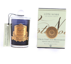 CÔTE NOIRE 75G SOY BLEND CANDLE - PERSIAN LIME & TANGERINE - GOLD - GML07522