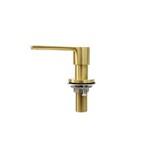 MERCER AURORA BRASS LOTION OR HAND SOAP DISPENSER - 5 COLOURS