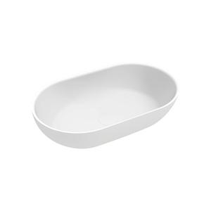 Stone Basins: NIAGARA BELLE VESSEL BASIN MATTE WHITE
