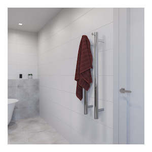 Heated Towel Rails 1: NEWTECH POLO VERTICAL HEATED TOWEL RAIL - 7 COLOURS