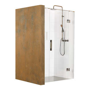 Tiled Shower Kits: ATLANTIS LINEA QUATTRO EDINBURGH 1300X1000 TILED SHOWER KIT - 3 SIDED