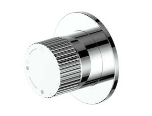 Brushed Nickel: CODE NATURE LINEARE SHOWER DIVERTER | TEXTURED HANDLE