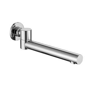 Brushed Stainless: CODE FLOW SWIVEL BATH SPOUT - 6 COLOURS