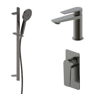CODE PURE CONTEMPORARY TAPWARE PACKAGE GUNMETAL