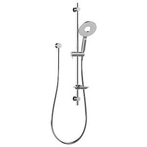 Shower Slides Columns All Pressure: FELTON HALO II SINGLE SPRAY SLIDE SHOIWER - 2 COLOURS