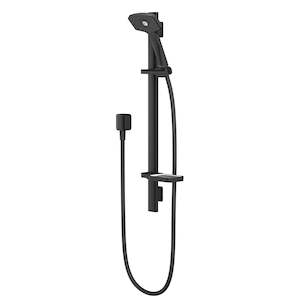 Shower Slides Columns All Pressure: METHVEN WAIPORI SATINJET SHOWER SLIDE BLACK