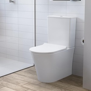 American Standard: AMERICAN STANDARD HERON HYGIENE CC BTW SUITE SOFT CLOSE SEAT