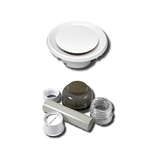 Heating Extractions Fans: SCHWEIGEN CLASSIC - QUIET BATHROOM FAN SYSTEM