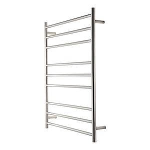 HEIRLOOM GENESIS 1025X800MM EXTENDED HEATED TOWEL LADDER CHROME