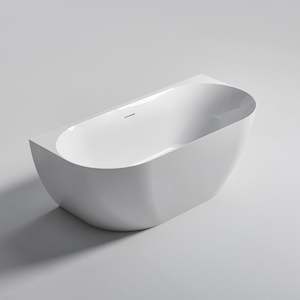 Matte White: ARC BTW ACRYLIC BATH | 1400