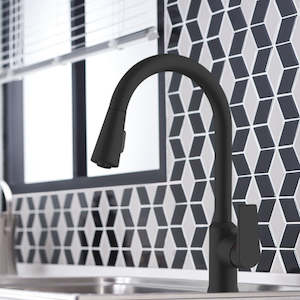 Chrome: KOHLER TAUT PULL OUT SPRAY KITCHEN MIXER - 2 COLOURS