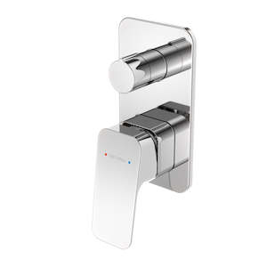 Brushed Nickel: METHVEN WAIPORI MK2 SHOWER MIXER WITH DIVERTER