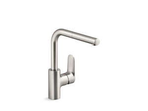 Chrome: KOHLER ALEO PULLOUT KITCHEN MIXER RANGE