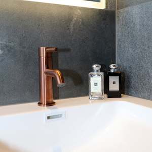 Code Coloured Collection: CODE DUSK BASIN MIXER BRUSHED COPPER