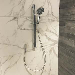 CODE PURE ROUND LUXURY ADJUSTABLE SLIDE SHOWERS - 5 COLOURS