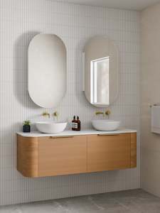 CODE NATURE 1500 PILLAR VANITY RANGE - FLAT SLAB TOP