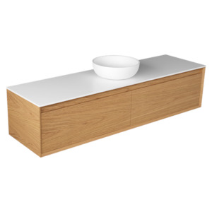 EDGE LARGO 1800 SIDE X SIDE WALL HUNG VANITY - 6 COLOURS