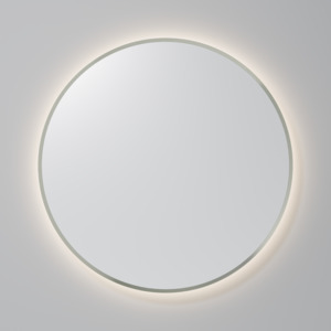 CODE SOLACE LED ROUND 1100 FRAMED MIRROR | BRUSHED NICKEL