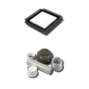 Heating Extractions Fans: SCHWEIGEN SLIENT EXHAUST FAN SYSTEM WHITE BRB750