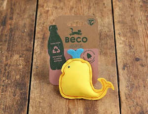 Toys: Catnip Recycled Cat Toy - Whale