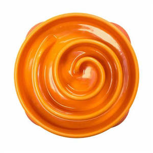 Outward Hound Fun Feeder Orange