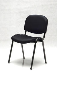 Products: Sylex Stacking Visitor Chair Enervate In Colours Black Or Blue