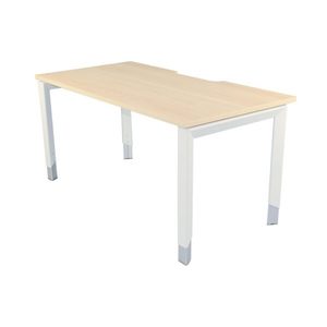 Products: Oblique Single Desk Soft Maple