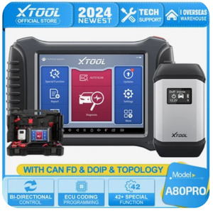 Products: XTOOL A80Pro MASTER All System Diagnostic Tool