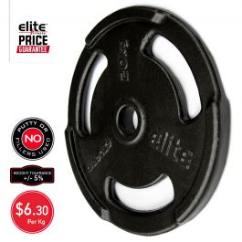 Products: Ezi-Grip Olympic Weight Plate Elite Fitness NZ
