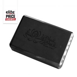 Products: Black Solid Eva Yoga Block Elite Fitness NZ