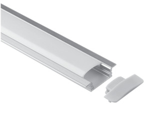 LED Extrusions: Zeus LED Inset Extrusion 7.5 & 14.5mm