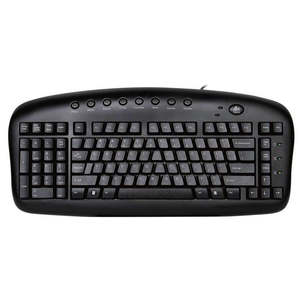 Pc Accessories: Ergonomic Posturite Left-Handed Keyboard - Compact Wired