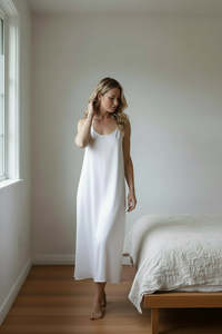 Silk Clothing: Bamboo Slip Dress