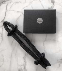 mulberry silk: Heatless Curler NZ / Silk Ribbon, silk scrunchies  (Tik Tok Viral Silk Curler)