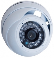 Products: Dynamix In/Outdoor IR Dome Effio-E 700TVL Camera - White