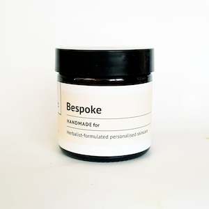 Products: Personalise: Consultation and made purely for you skincare