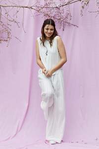 Spring Summer: Linen Wide Leg Pants