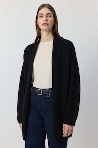 Luxe: Luxe Cashmere Cardigan - Black