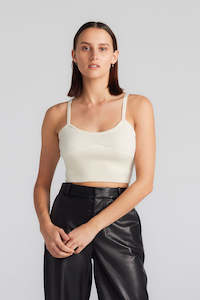 Marinas Edit: Cashmere Bralette - Cream