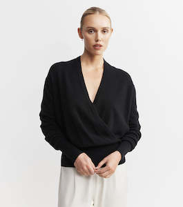 Cashmere Ballet Sweater - Black
