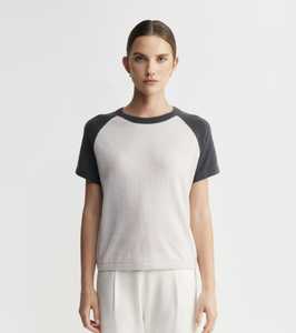 Loungewear: Cashmere Two Tone Tee