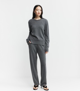 Baby Cashmere Crew Neck Sweater - Graphite