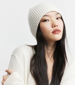 Baby Cashmere: Baby Cashmere Beanie - Cream
