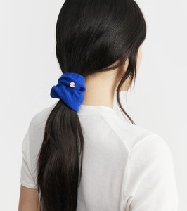 Cashmere Scrunchie - Lapis