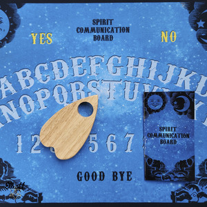 Blue Moon Collection • Elliott Pop Crystals, Tarot + Oracle and Spiritual Delights: Spirit Communication Ouji Mat / Spirit Board