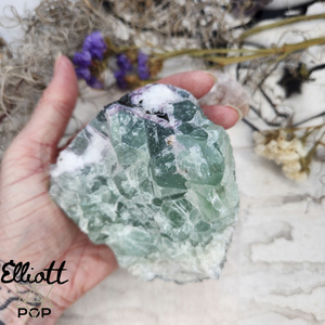Blue Moon Collection • Elliott Pop Crystals, Tarot + Oracle and Spiritual Delights: Rough Fluorite Chunk