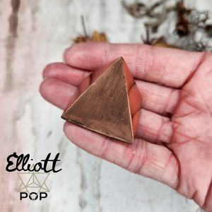 Solid Copper Handmade Energizer Pyramid